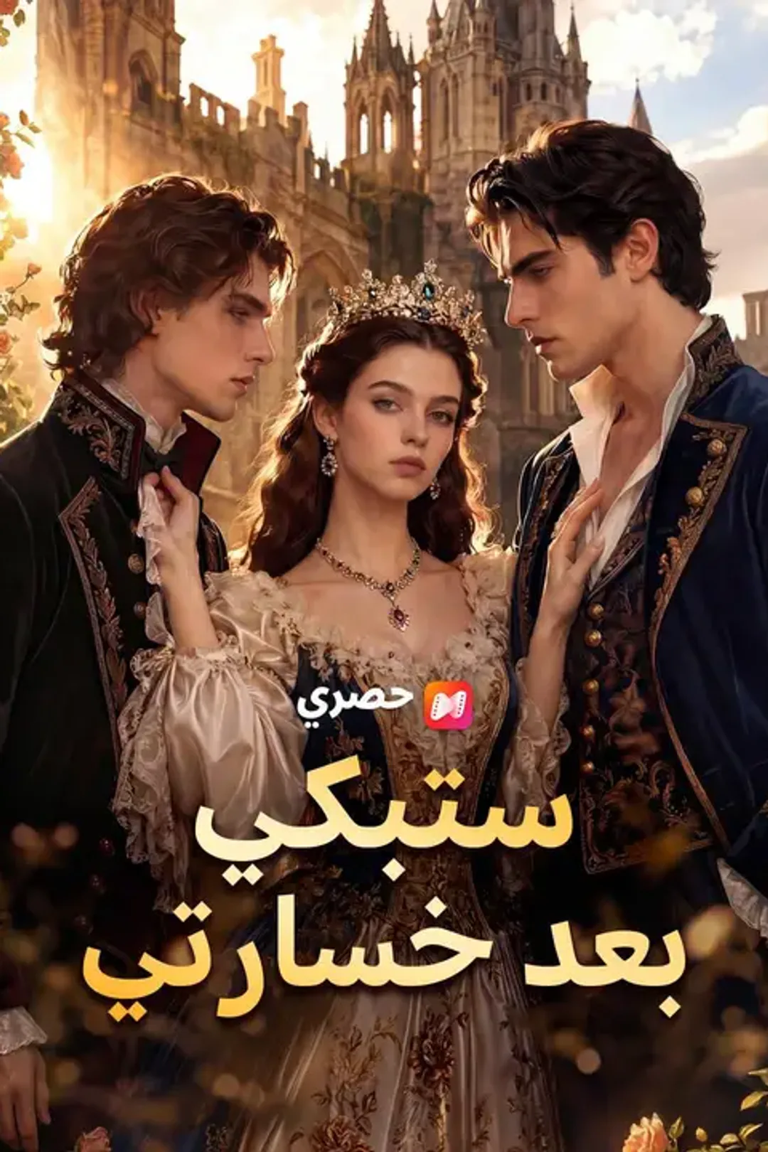 ملصق مسلسل «ستبكي بعد خسارتي»