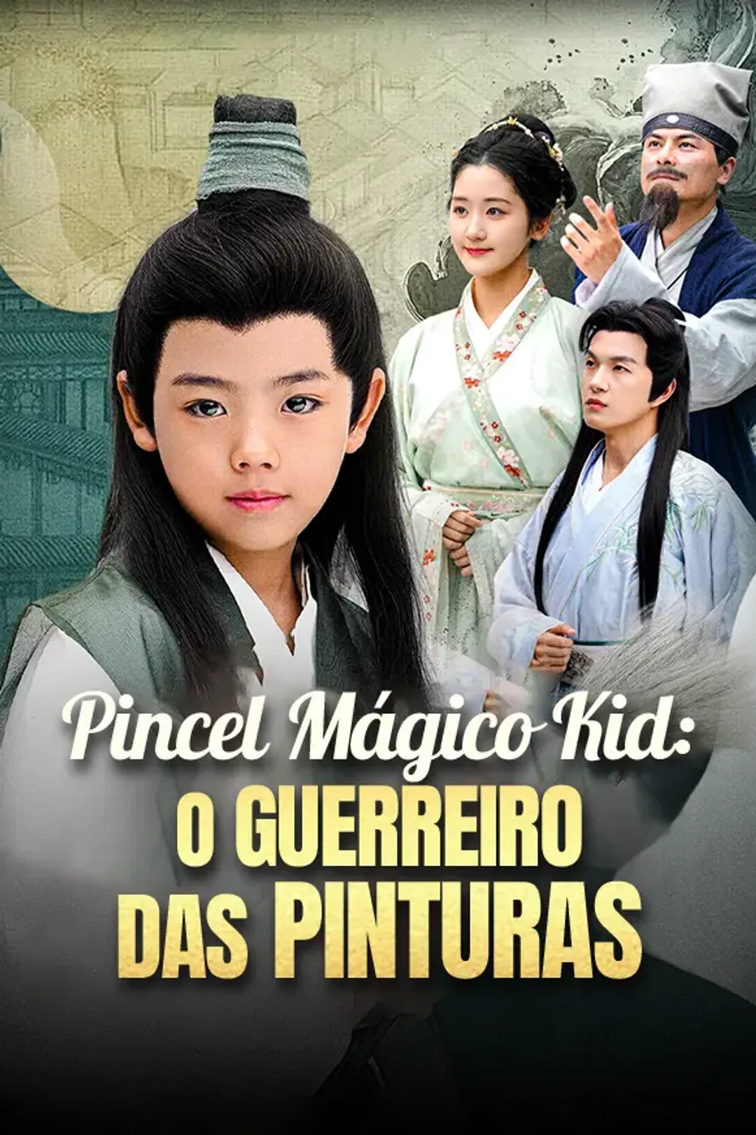 Pôster de Pincel Mágico Kid: O Guerreiro das Pinturas