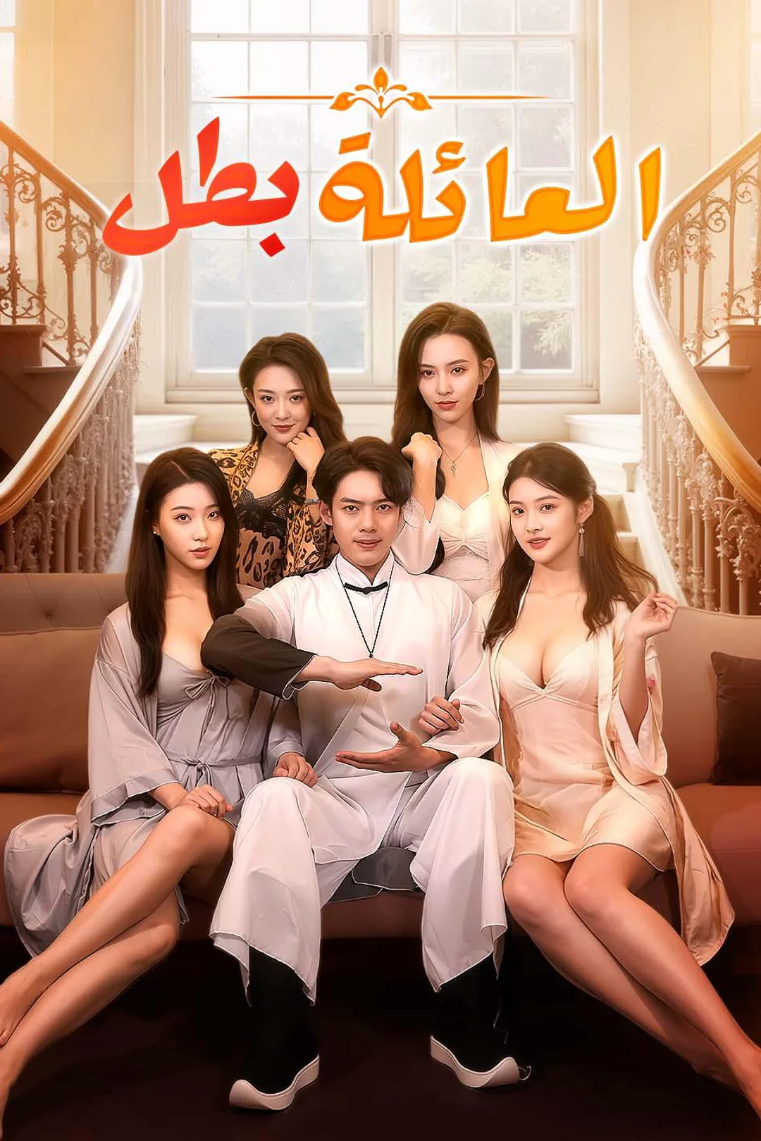 ملصق مسلسل «بطل العائلة»