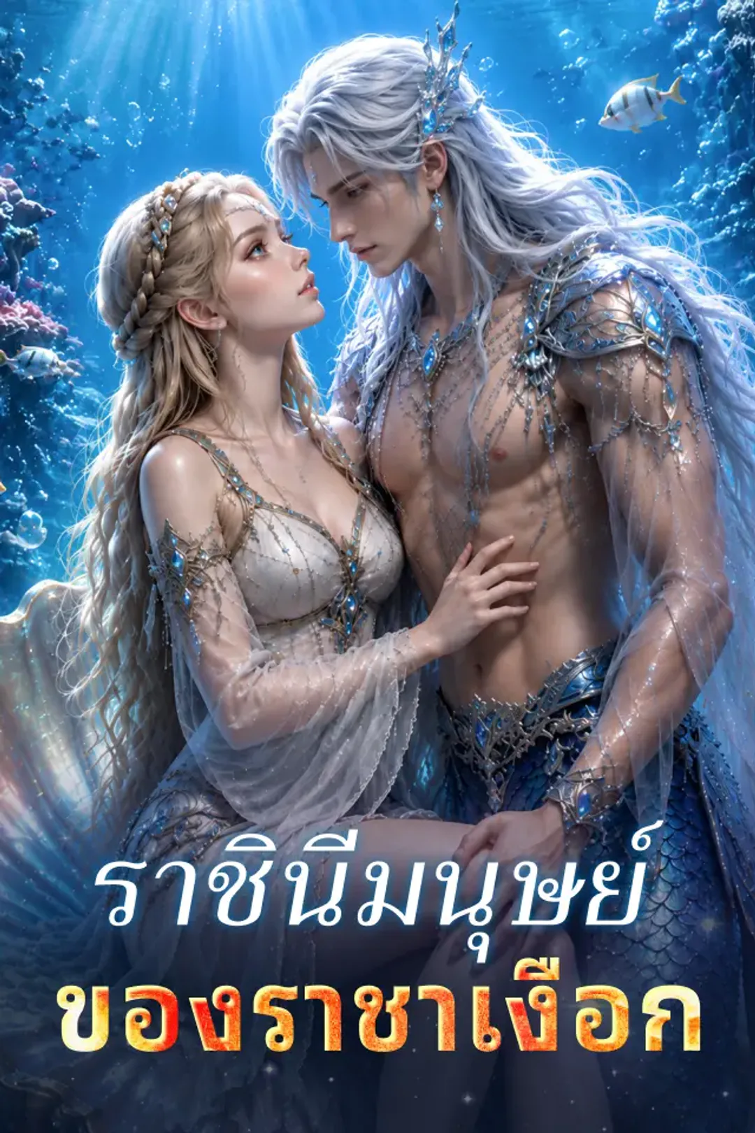 โปสเตอร์ ราชินีมนุษย์ของราชาเงือก