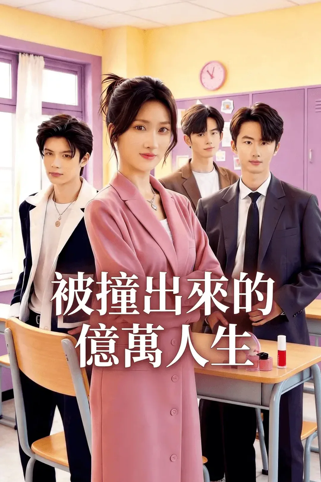 《被撞出來的億萬人生》海報