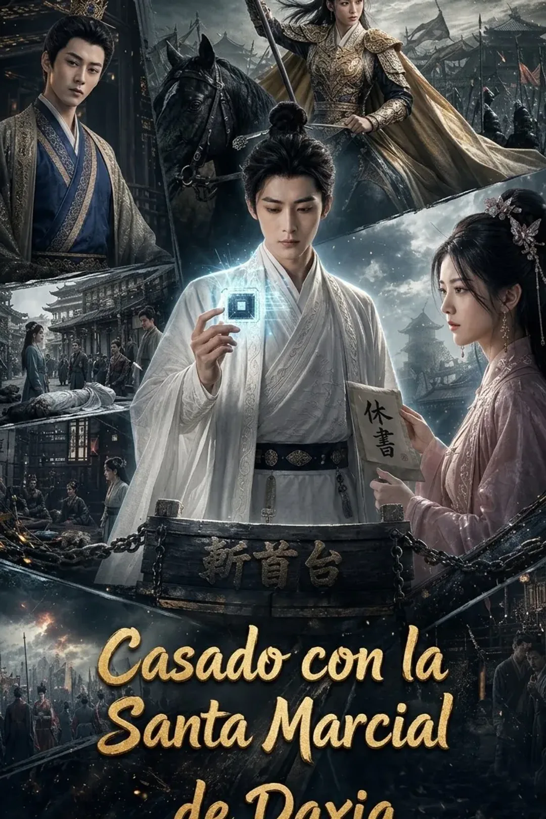 Póster de Casado con la Santa Marcial de Daxia
