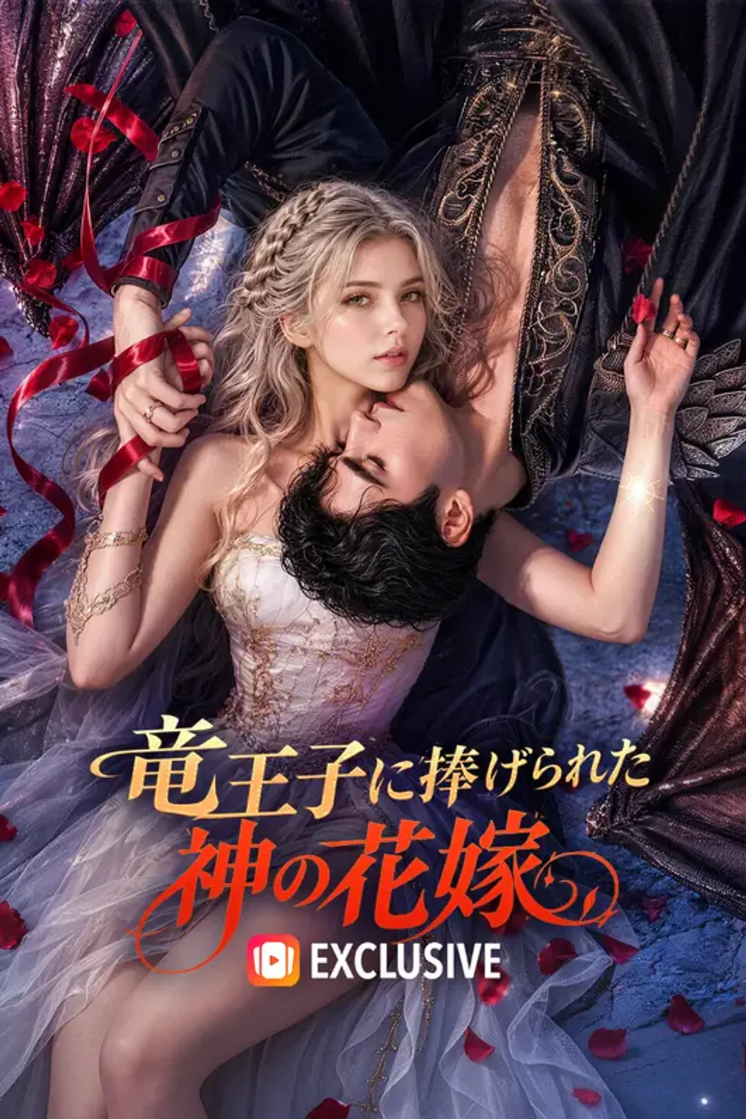 竜王子に捧げられた神の花嫁のポスター