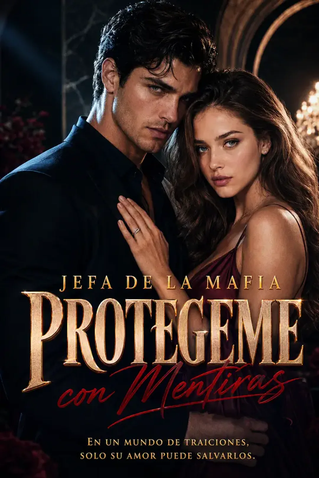 Póster de Jefe mafioso, protégeme con mentiras