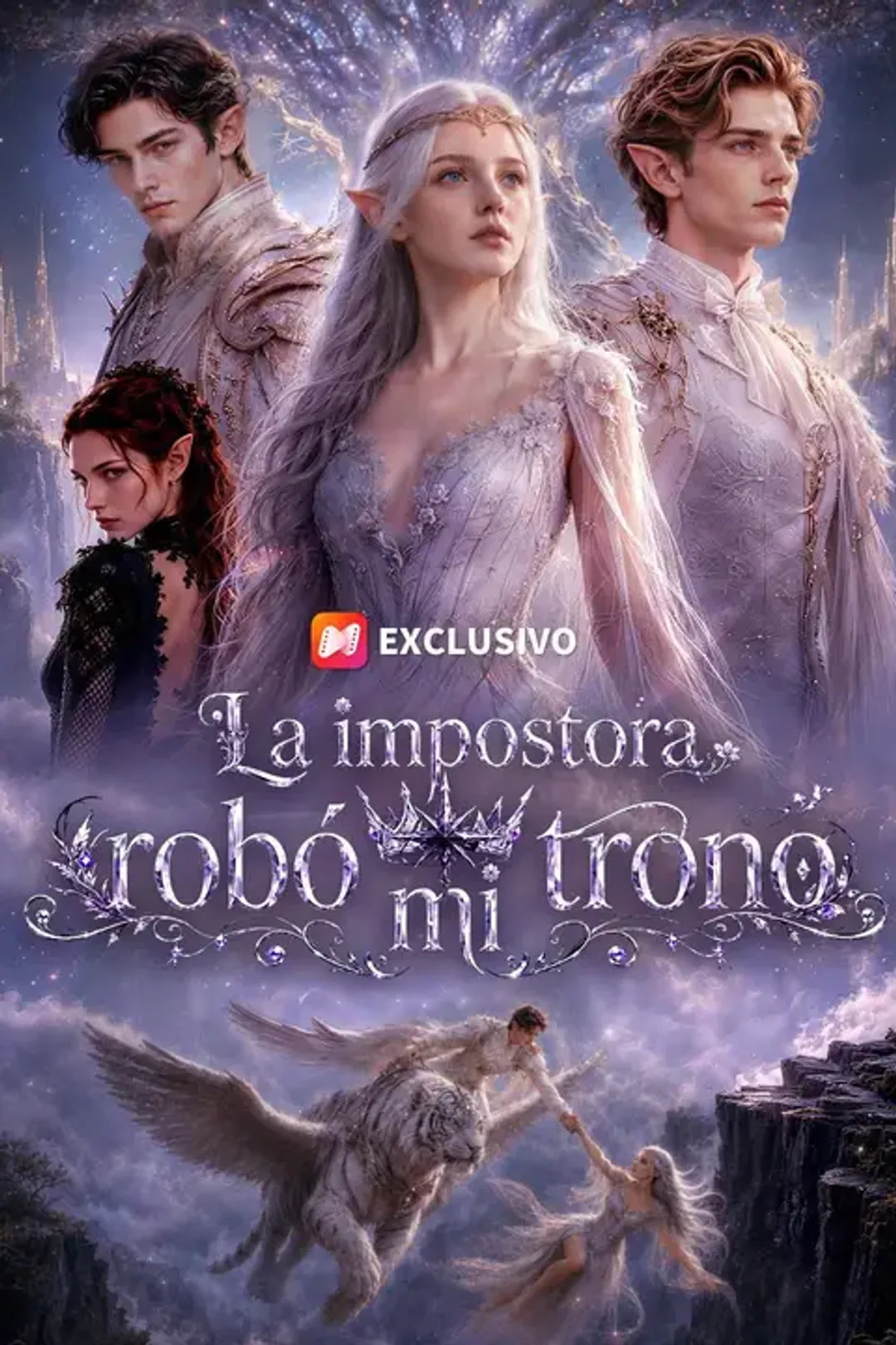 Póster de La impostora robó mi trono