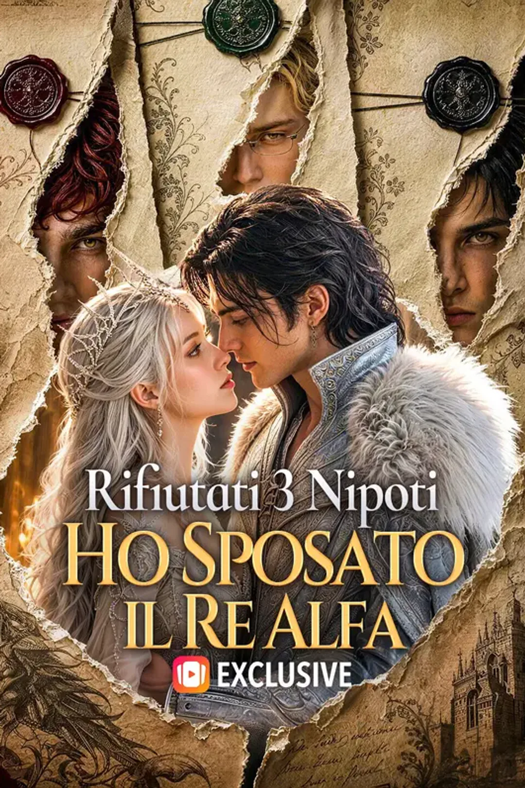 Locandina di Rifiutati 3 Nipoti, Ho Sposato il Re Alfa