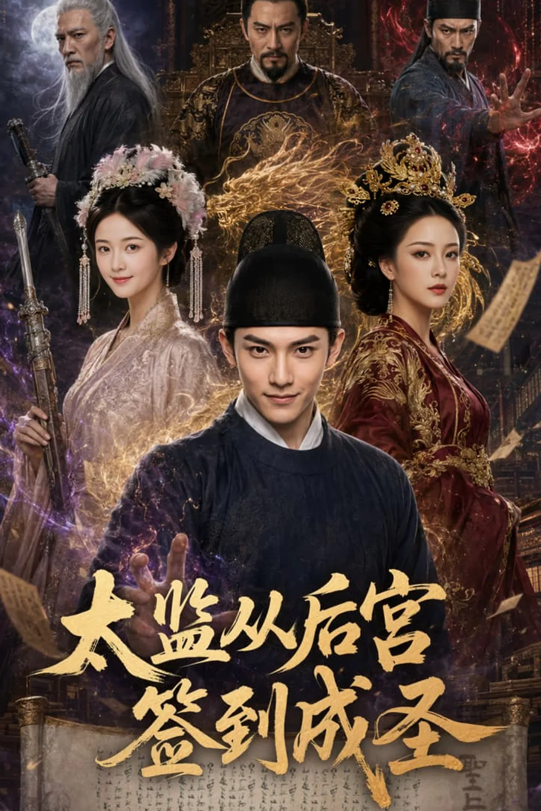 《太监从后宫签到成圣》海报