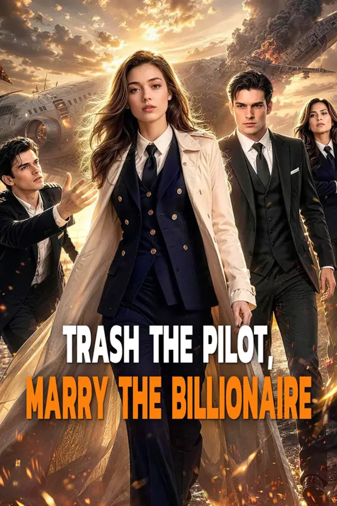 Poster ng Trash the Pilot, Marry the Billionaire