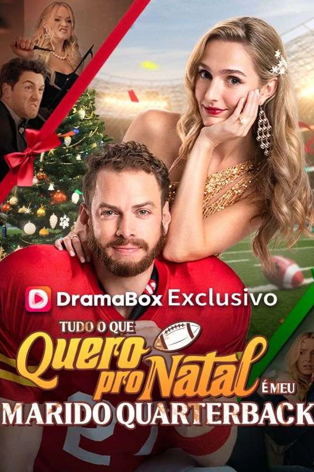 Pôster de Tudo o Que Quero pro Natal É Meu Marido Quarterback