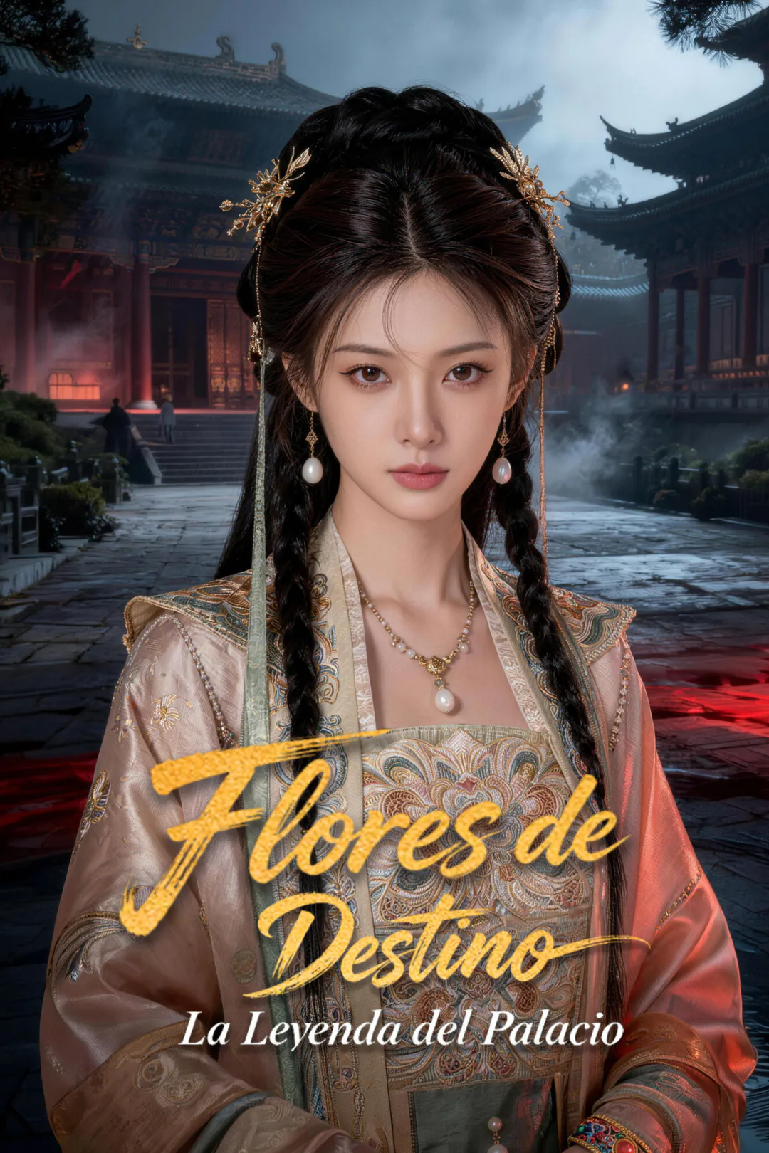 Póster de Flores de Destino: La Leyenda del Palacio