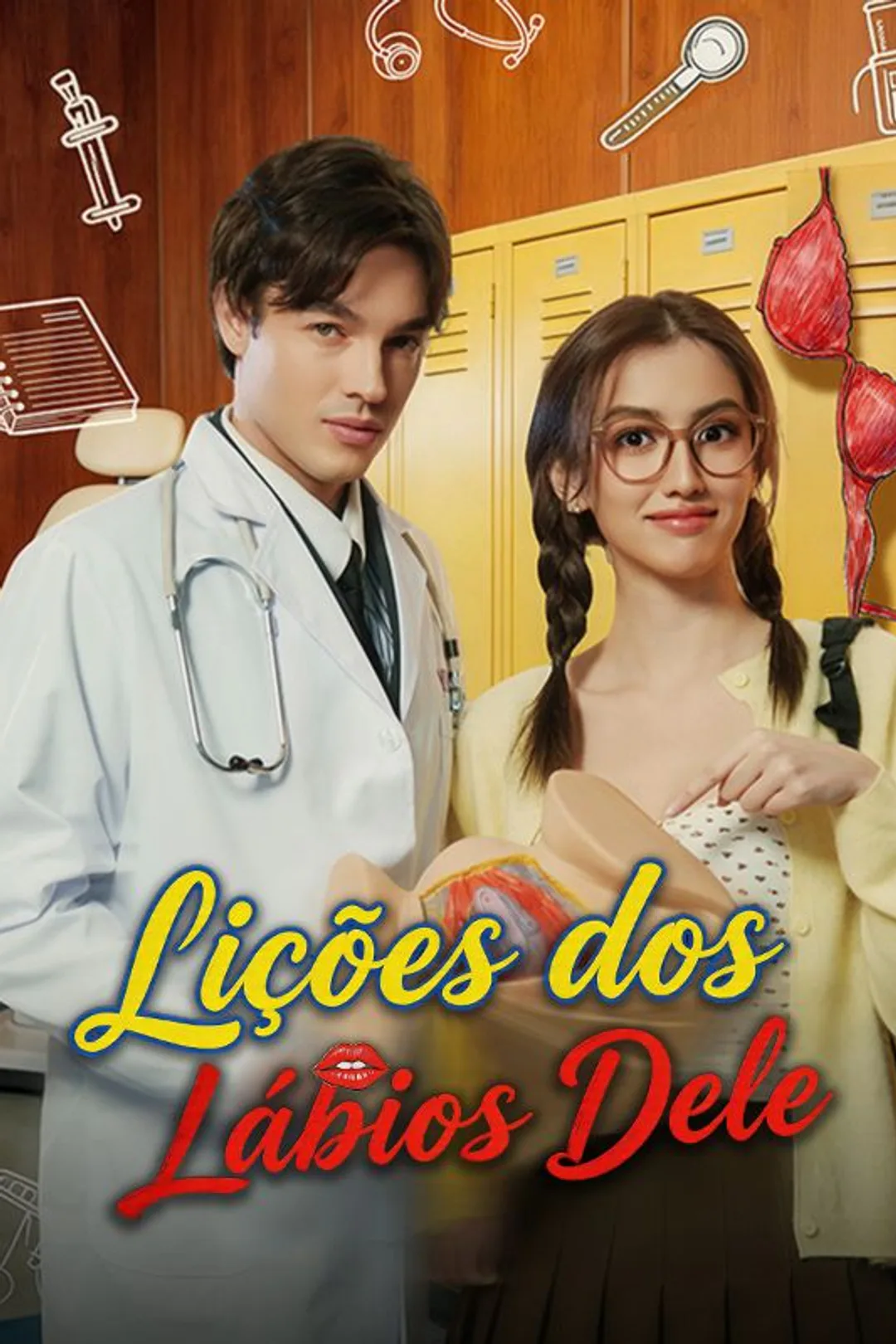 Pôster de Lições dos Lábios Dele