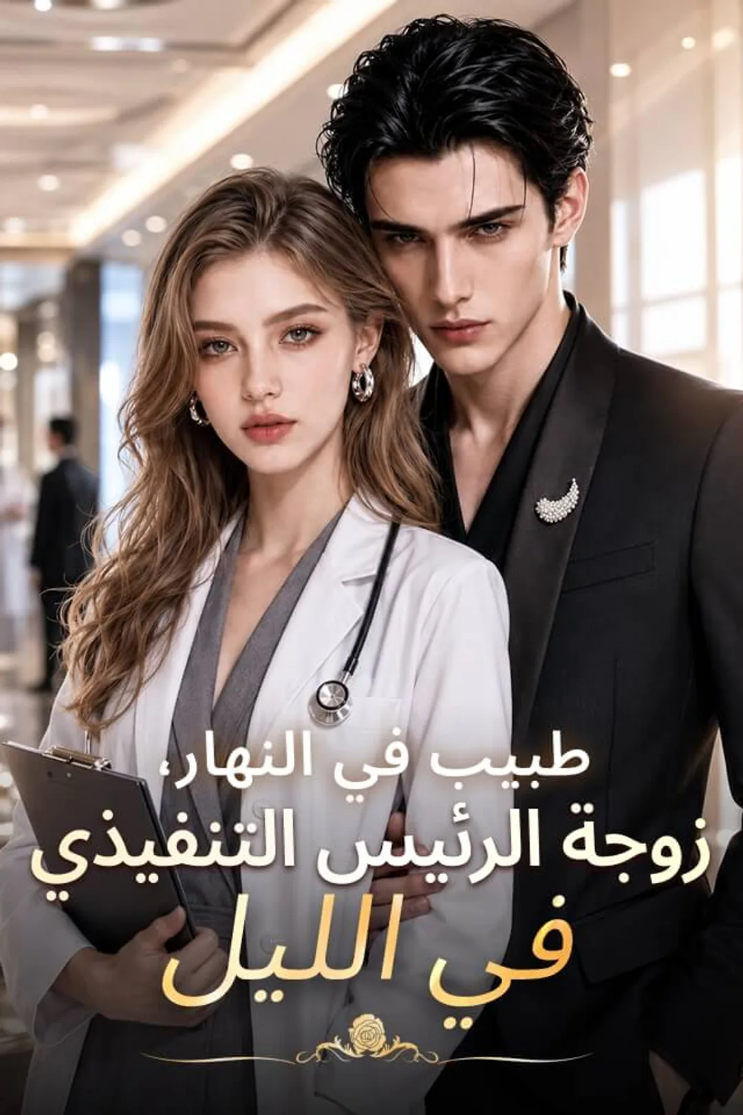 ملصق مسلسل «‫طبيب في النهار، زوجة الرئيس التنفيذي في الليل‬»