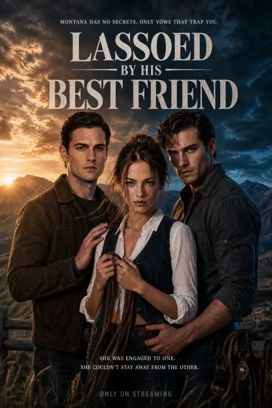 Lassoed by His Best Friend poster