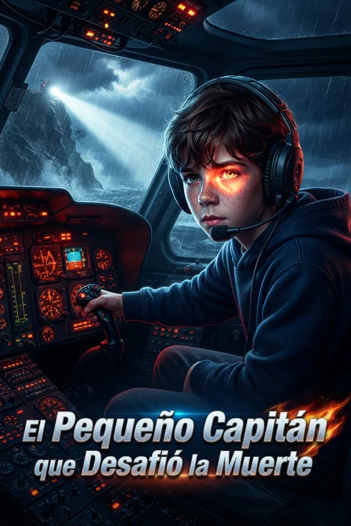 Póster de El Pequeño Capitán que Desafió la Muerte