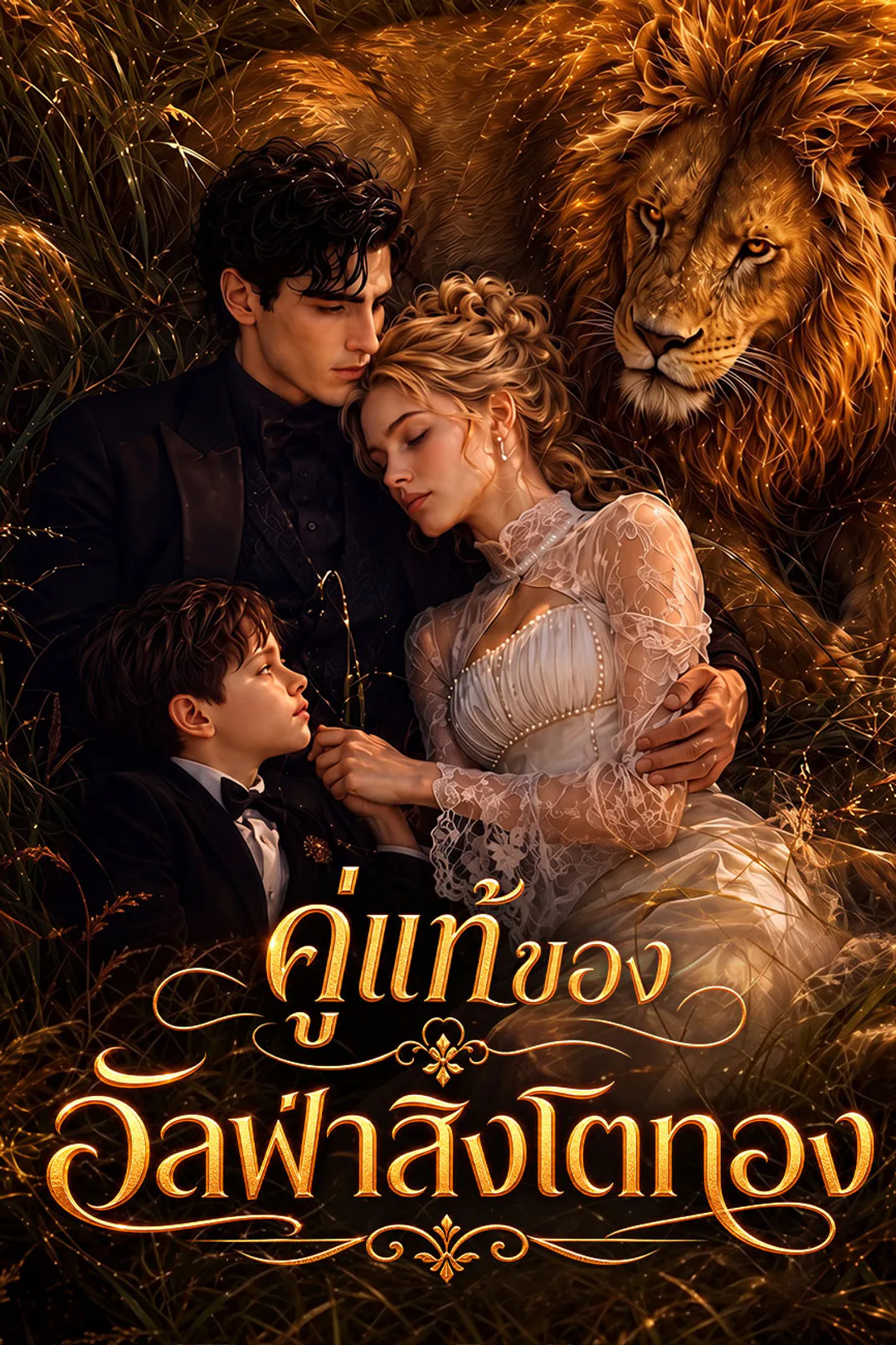 โปสเตอร์ คู่แท้ของอัลฟ่าสิงโตทอง