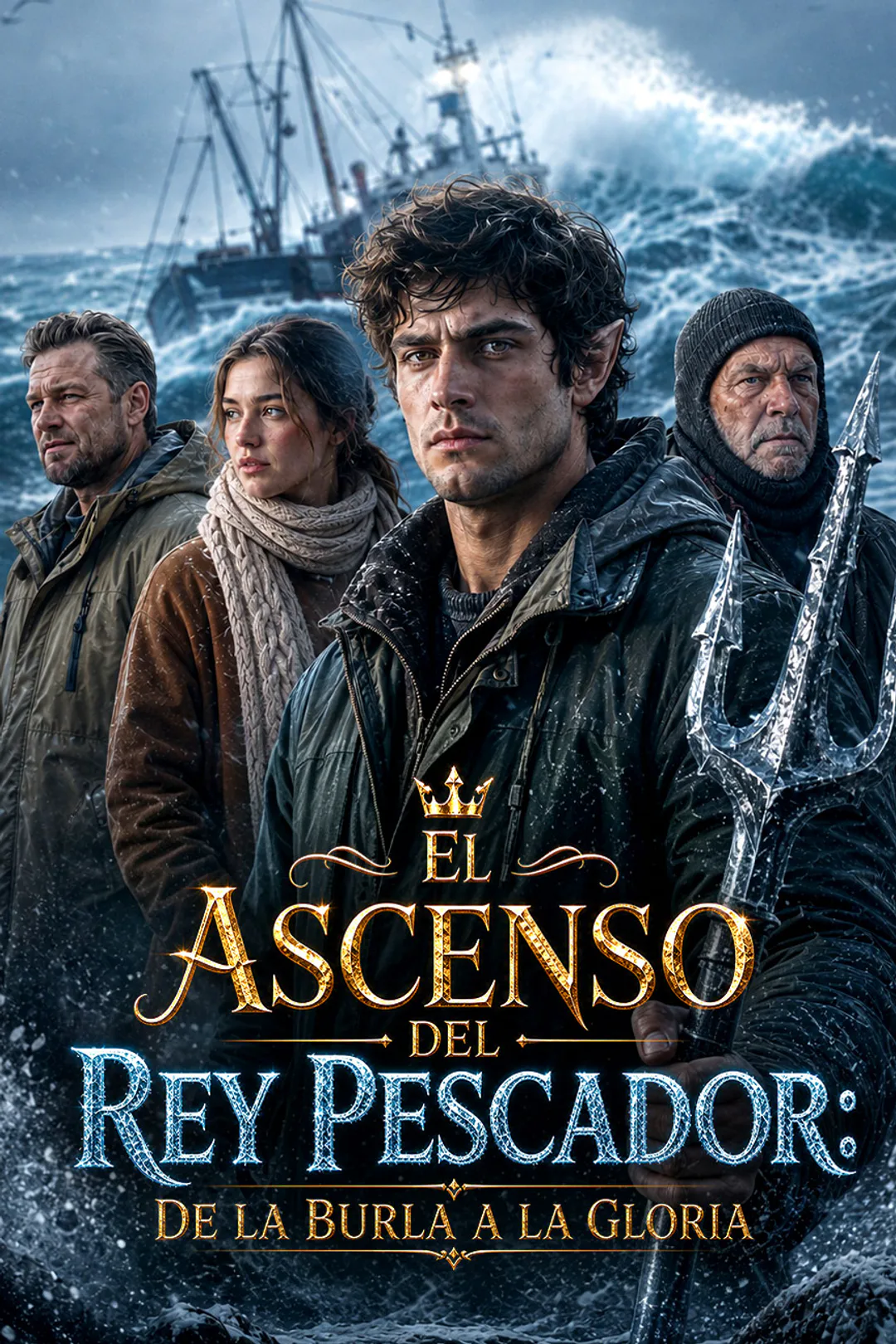 Póster de El ascenso del Rey Pescador: De la burla a la gloria