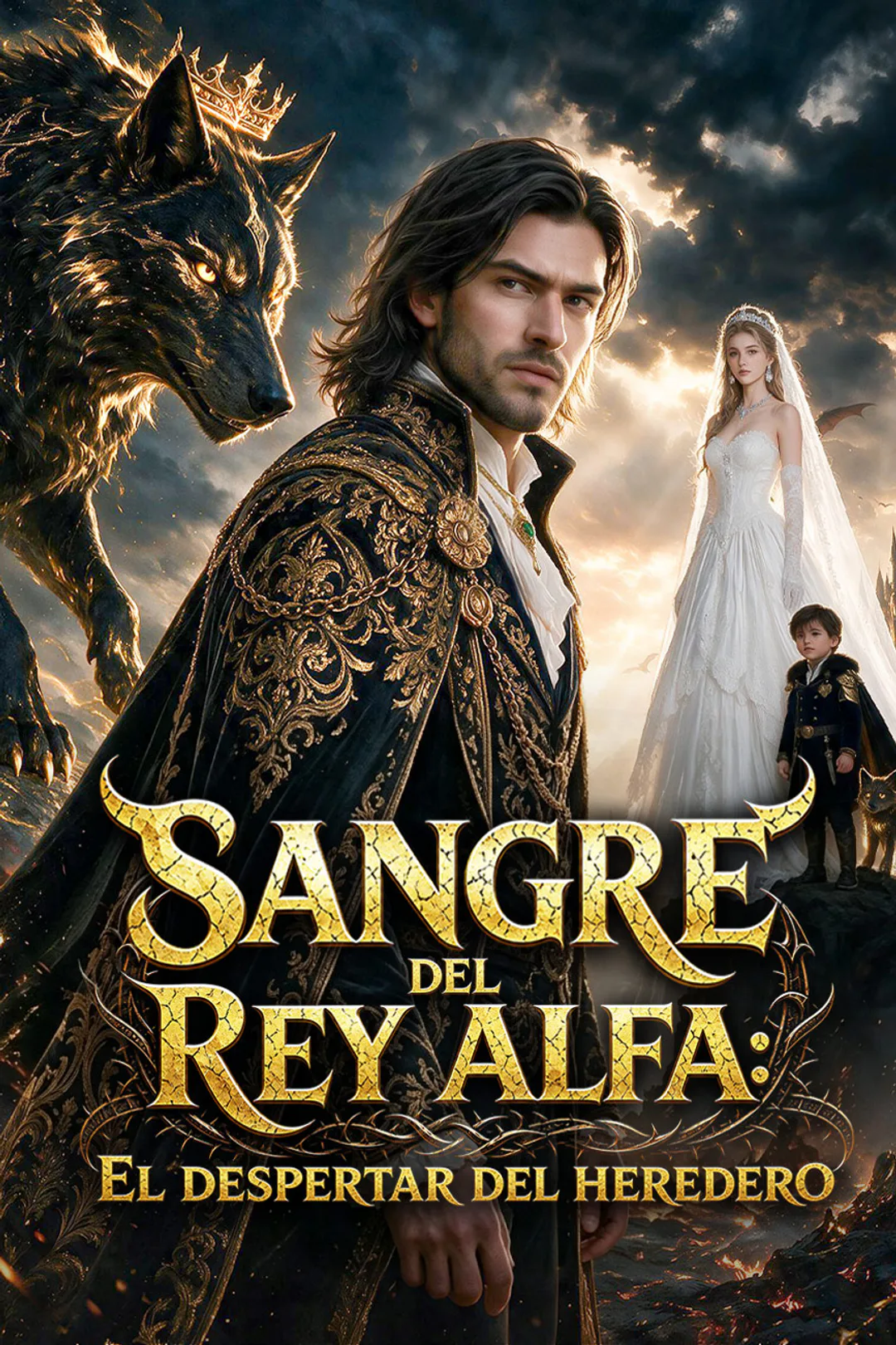 Póster de Sangre del Rey Alfa: El despertar del heredero