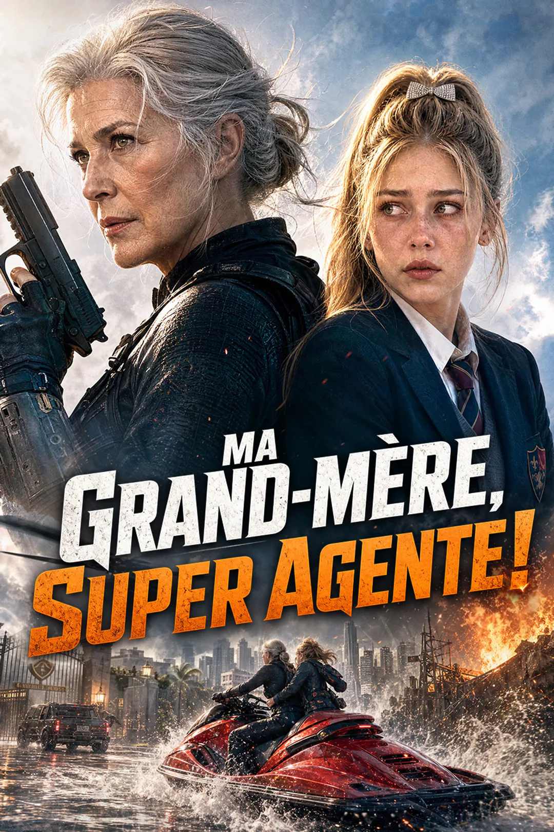 Affiche de Ma grand-mère, super agente !(doublage)