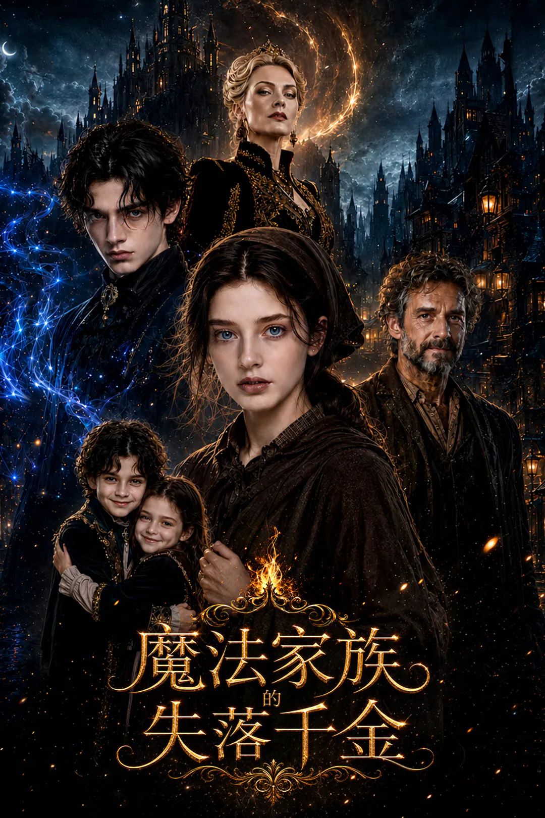 《魔法家族的失落千金》海報