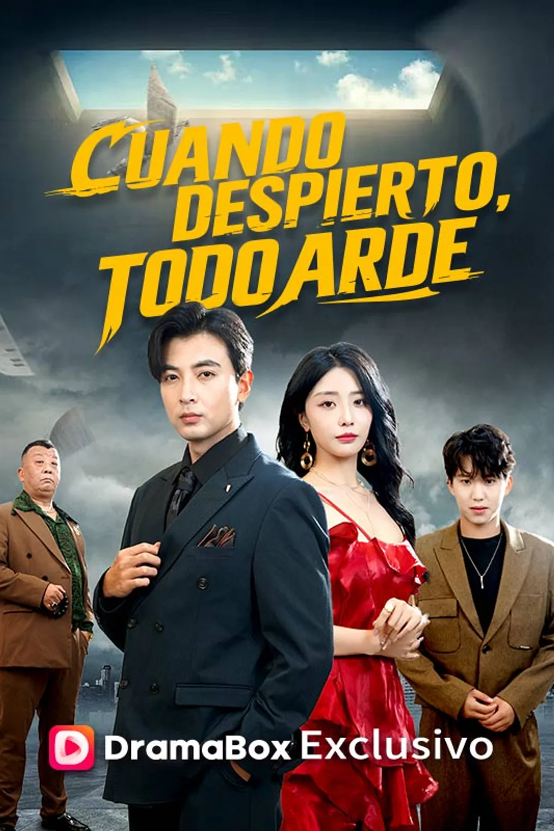 Póster de Cuando despierto, todo arde