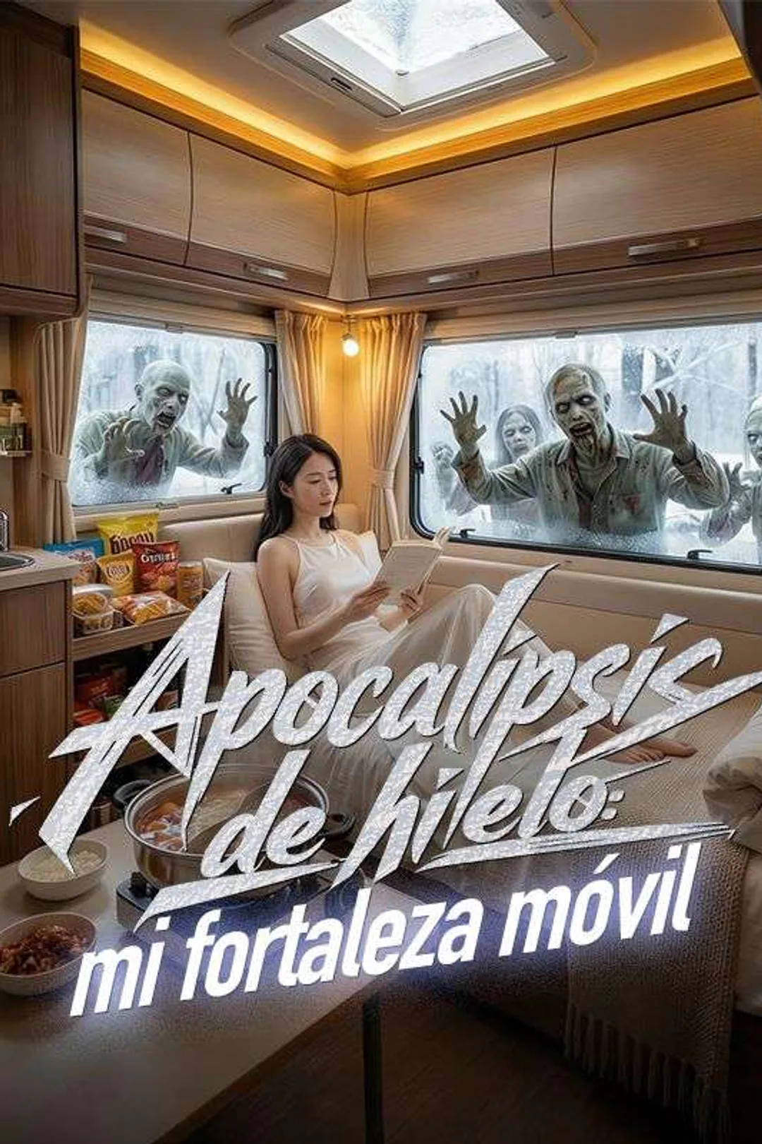 Póster de Apocalipsis de hielo: mi fortaleza móvil