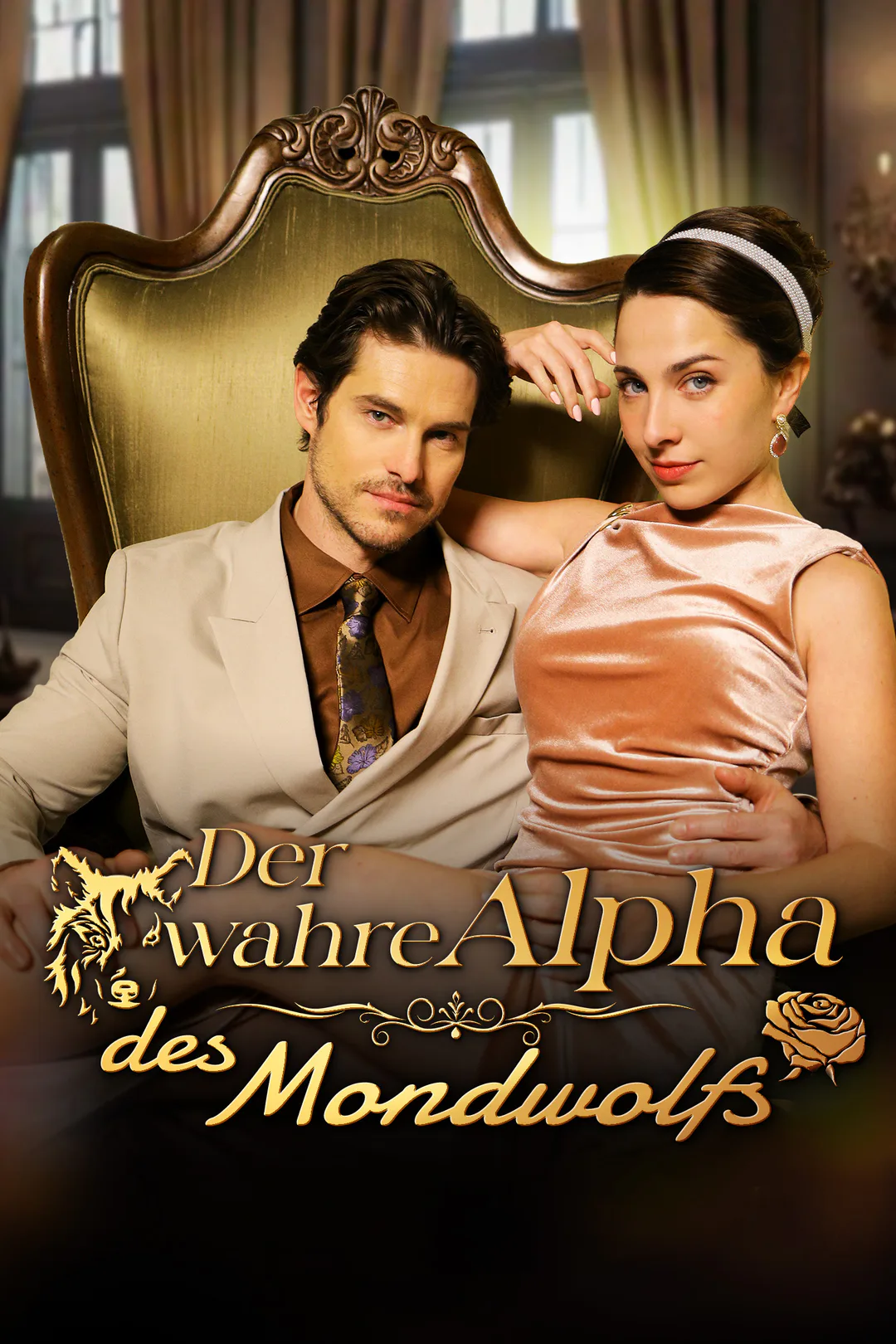 Poster von Der Wahre Alpha des Mondwolfs