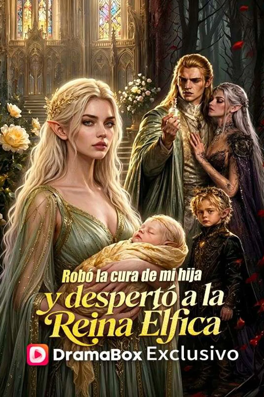 Póster de Robó la cura de mi hija y despertó a la Reina Élfica