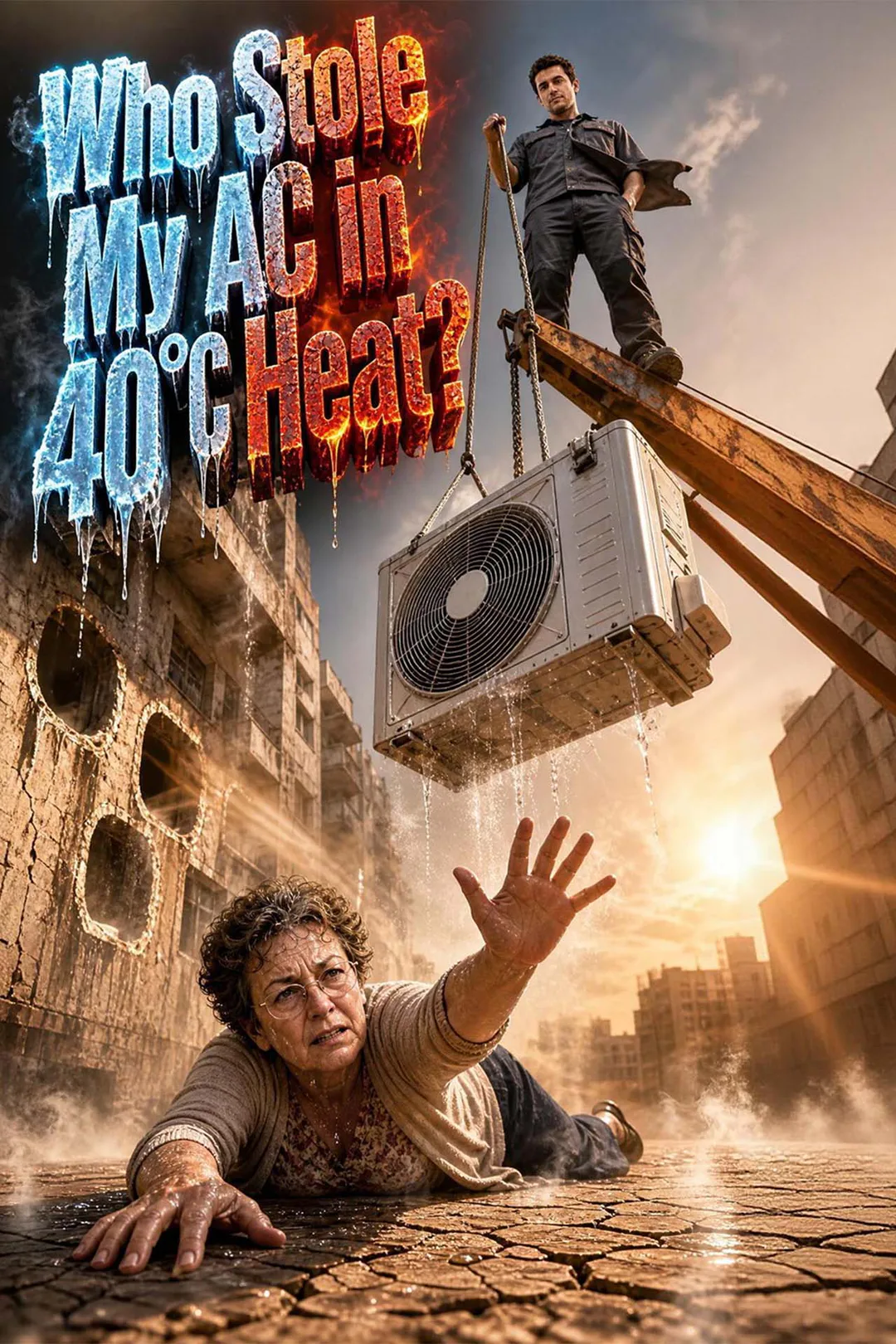 Who Stole My AC in 40°C Heat? poster