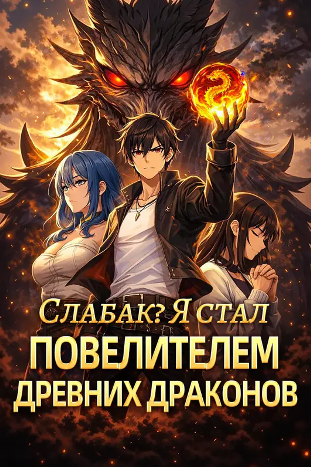 Постер сериала «Слабак? Я стал повелителем древних драконов»