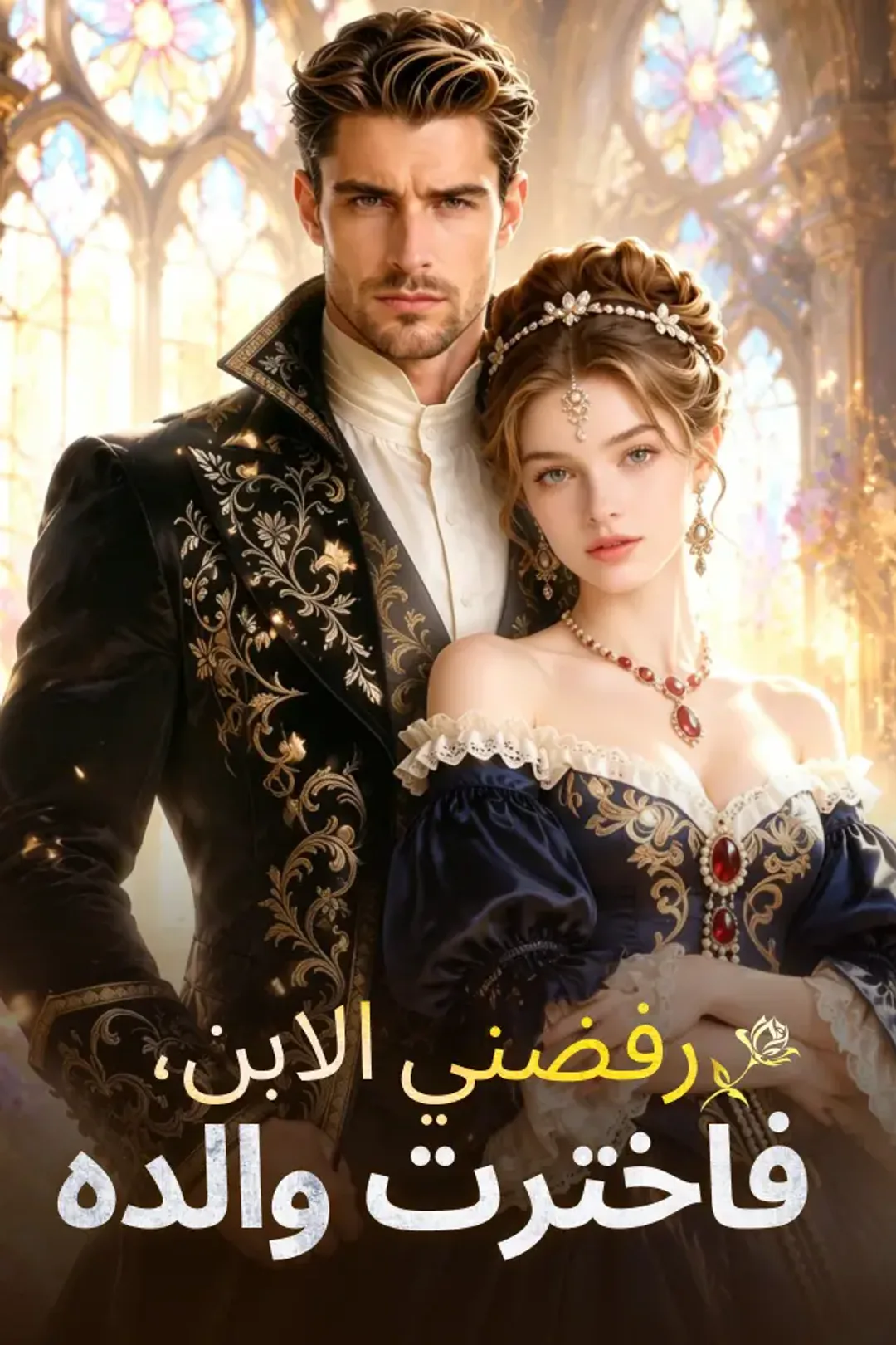 ملصق مسلسل «رفضني الابن، فاخترت والده»