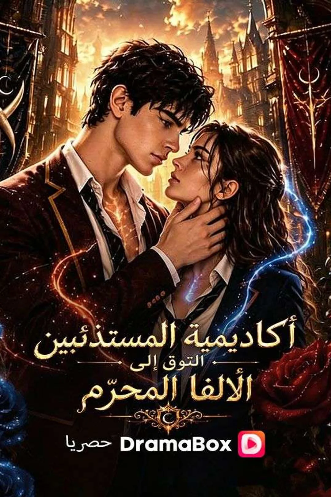 ملصق مسلسل «أكاديمية المستذئبين التوق إلى الألفا المحرّم»