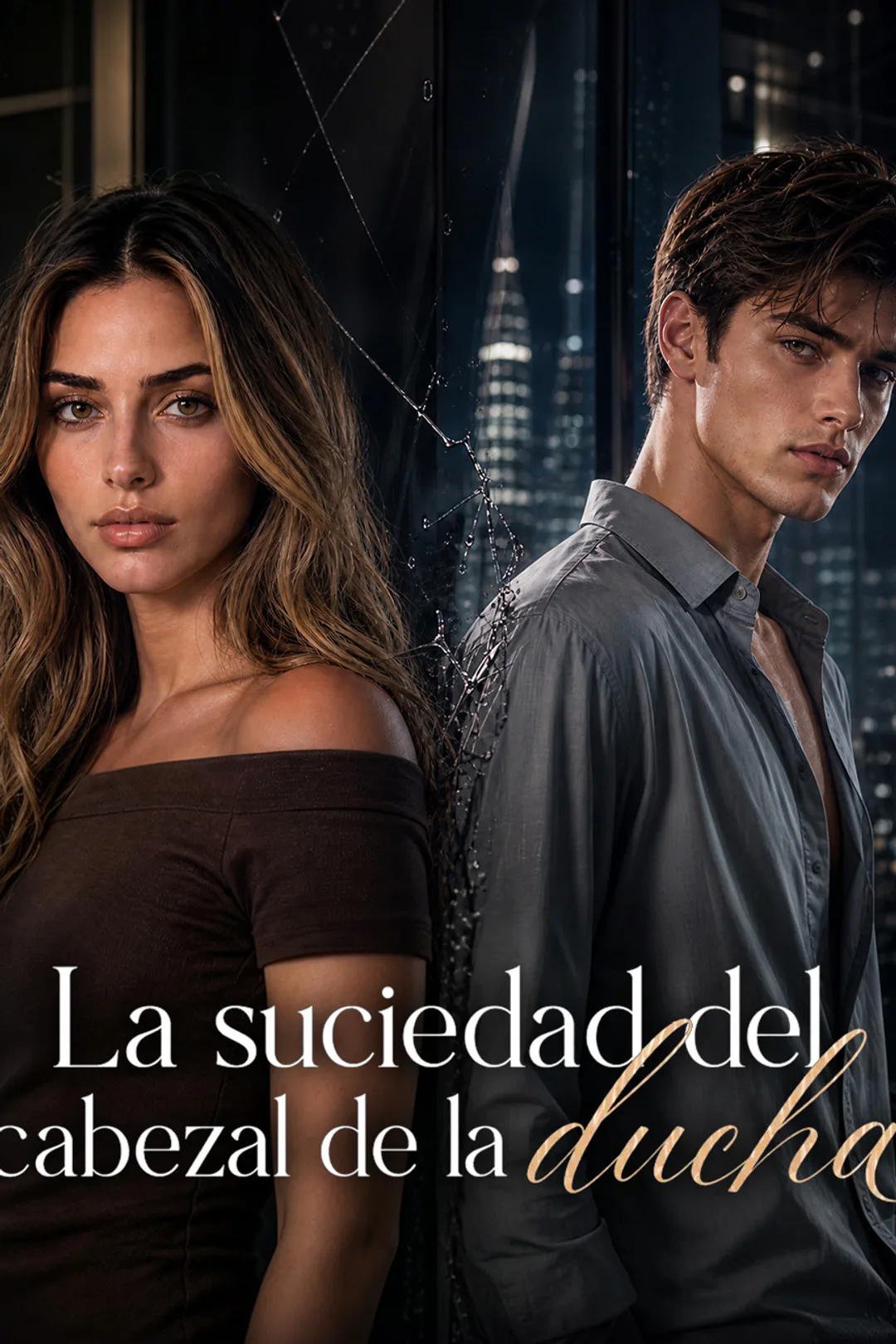 Póster de La suciedad del cabezal de la ducha