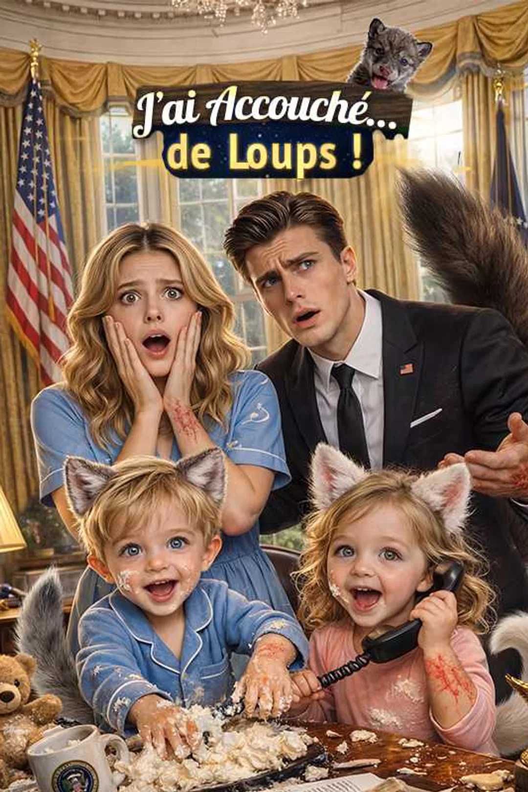 Affiche de J'ai Accouché… de Loups !