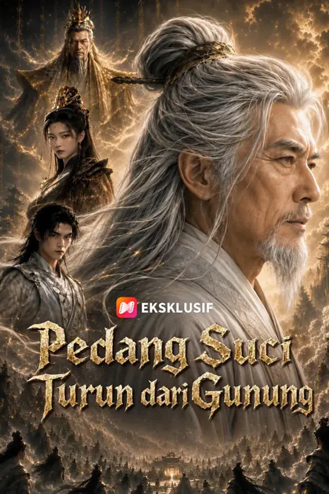 Poster Pedang Suci Turun dari Gunung