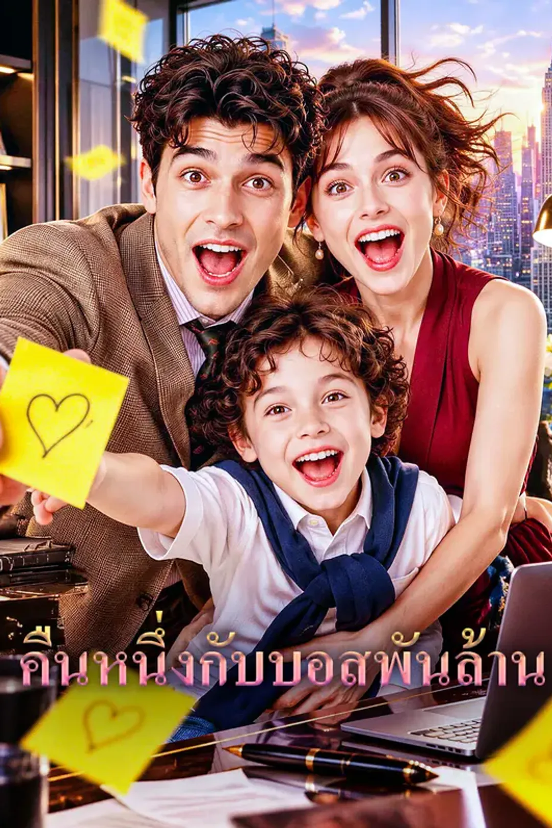 โปสเตอร์ คืนหนึ่งกับบอสพันล้าน