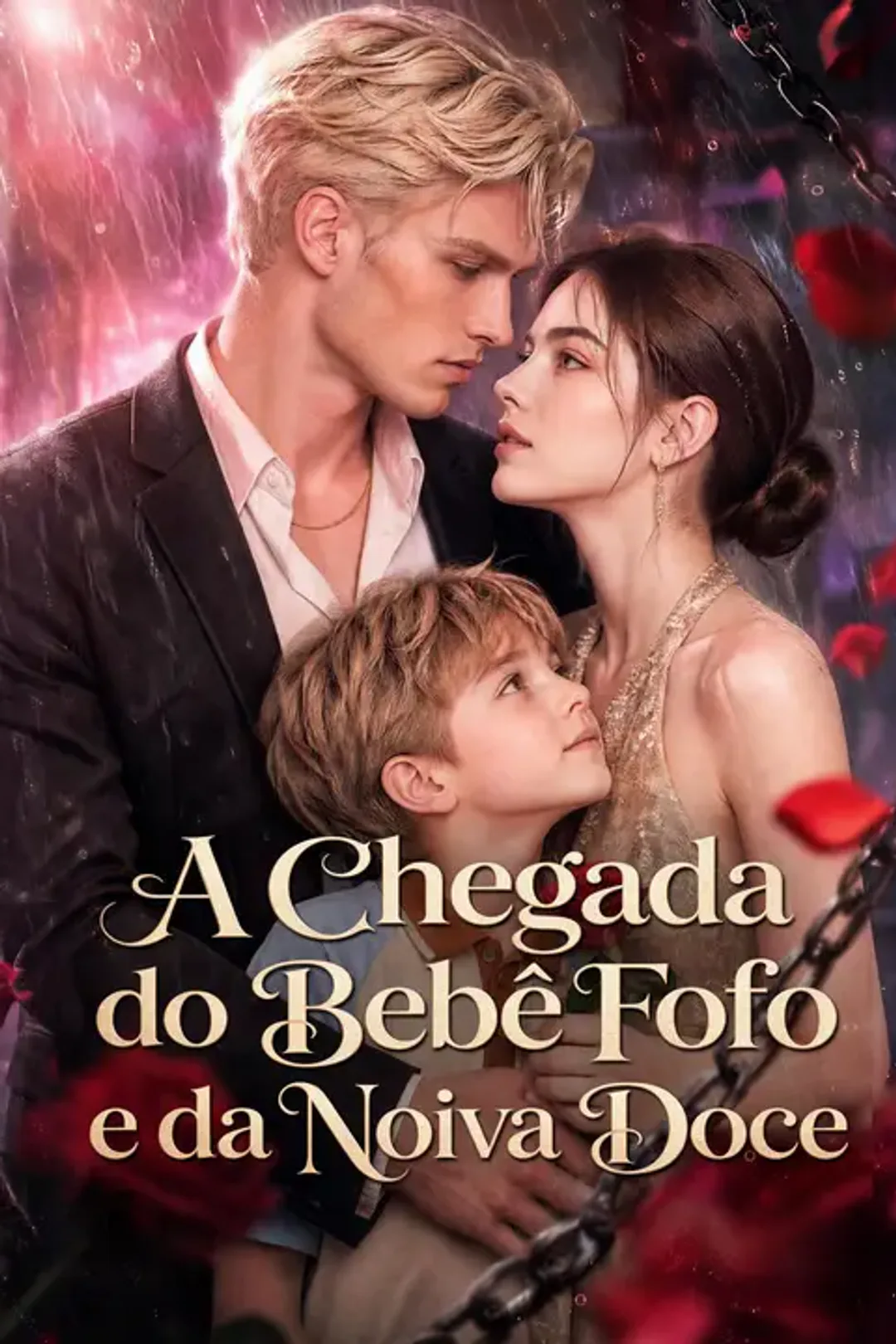 Pôster de A Chegada do Bebê Fofo e da Noiva Doce