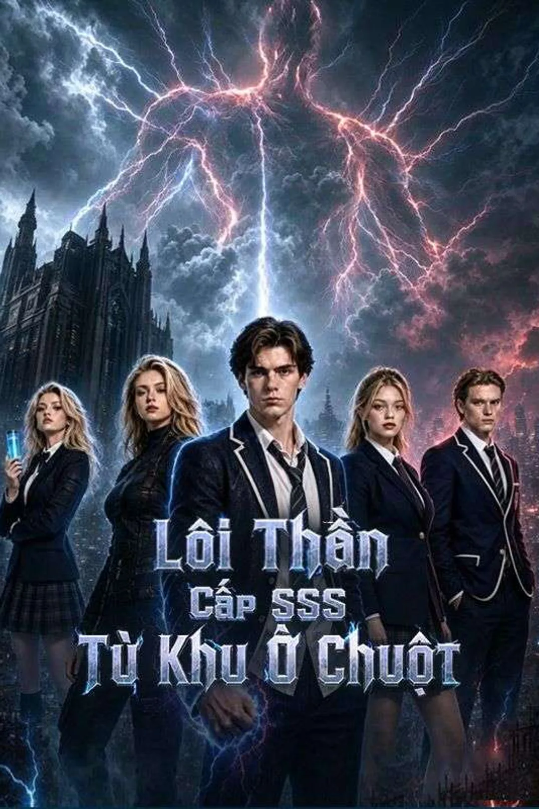 Poster phim Lôi Thần Cấp SSS Từ Khu Ổ Chuột