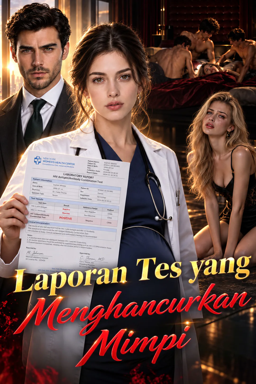 Poster Laporan Tes yang Menghancurkan Mimpi