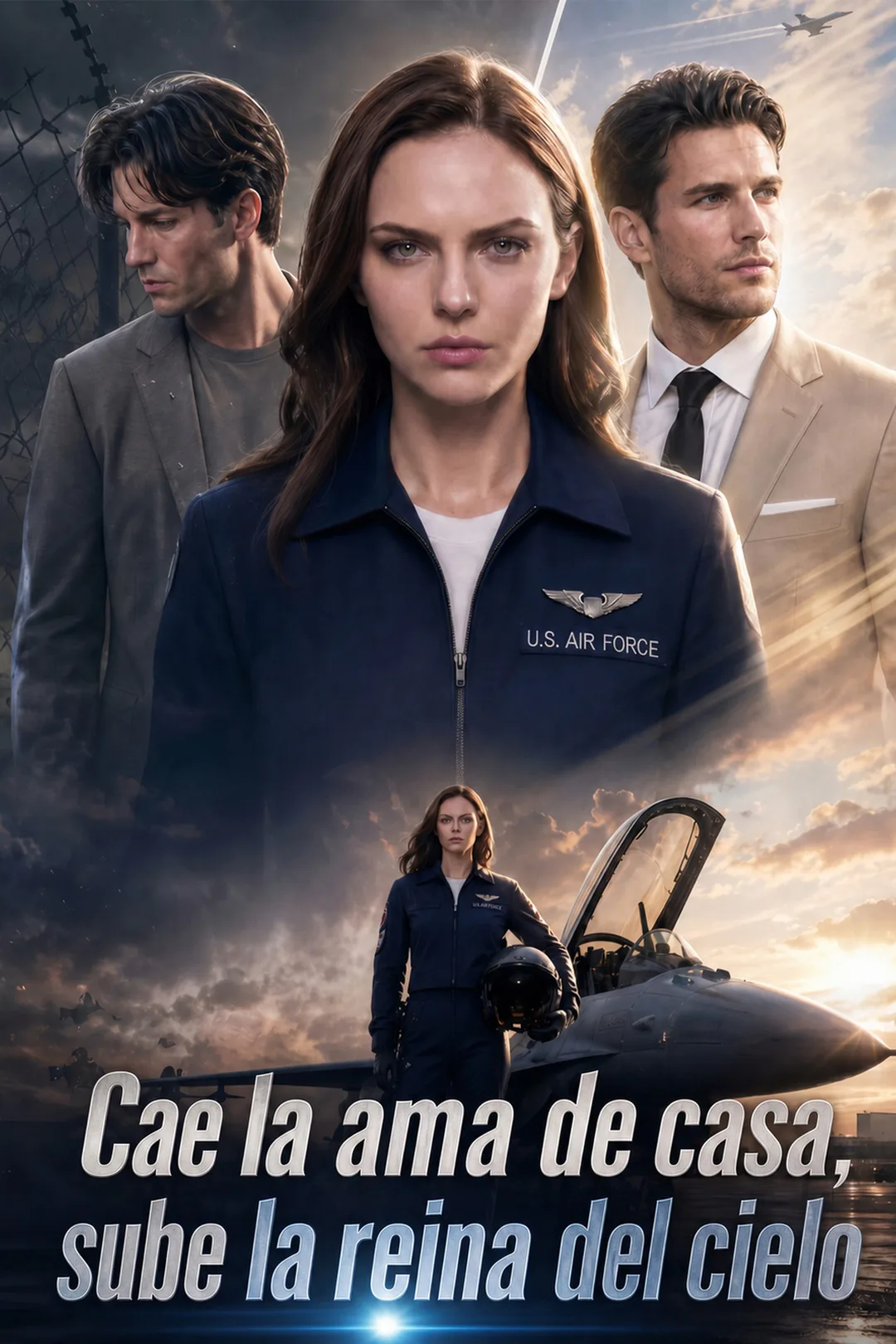 Póster de Cae la ama de casa, sube la reina del cielo