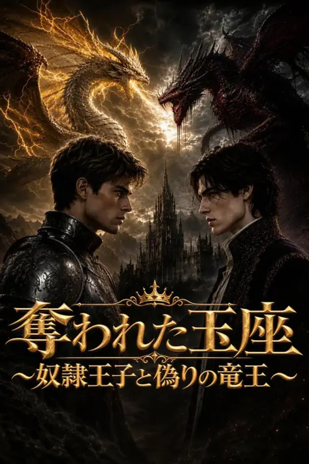 奪われた玉座～奴隷王子と偽りの竜王～のポスター