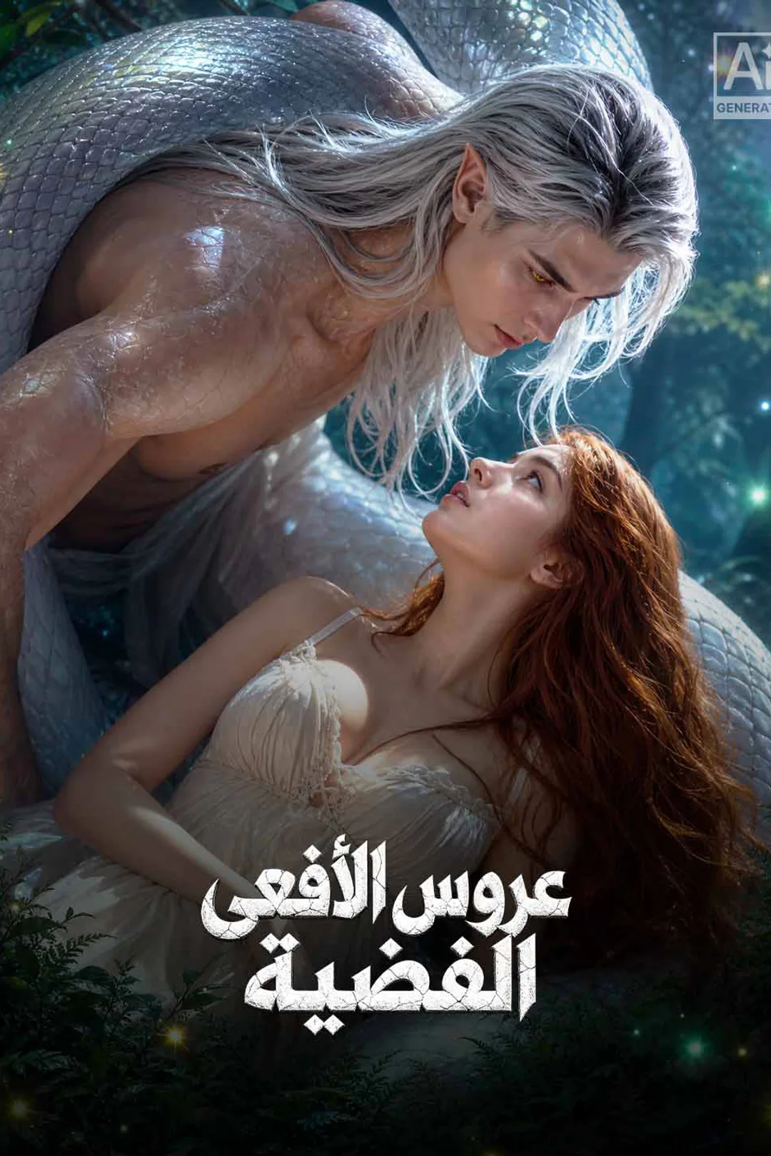 ملصق مسلسل «عروس الأفعى الفضية»
