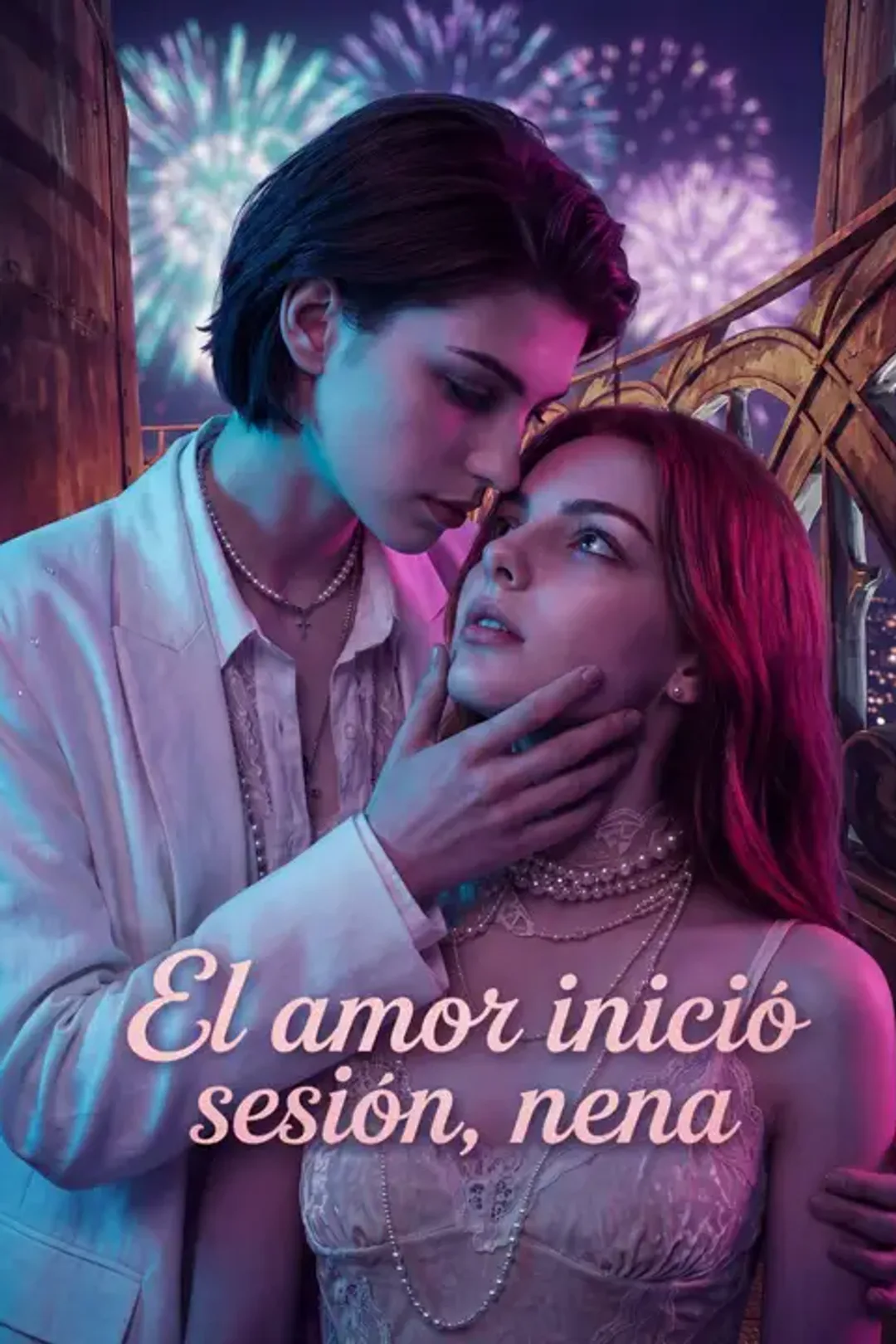 Póster de El amor inició sesión, nena