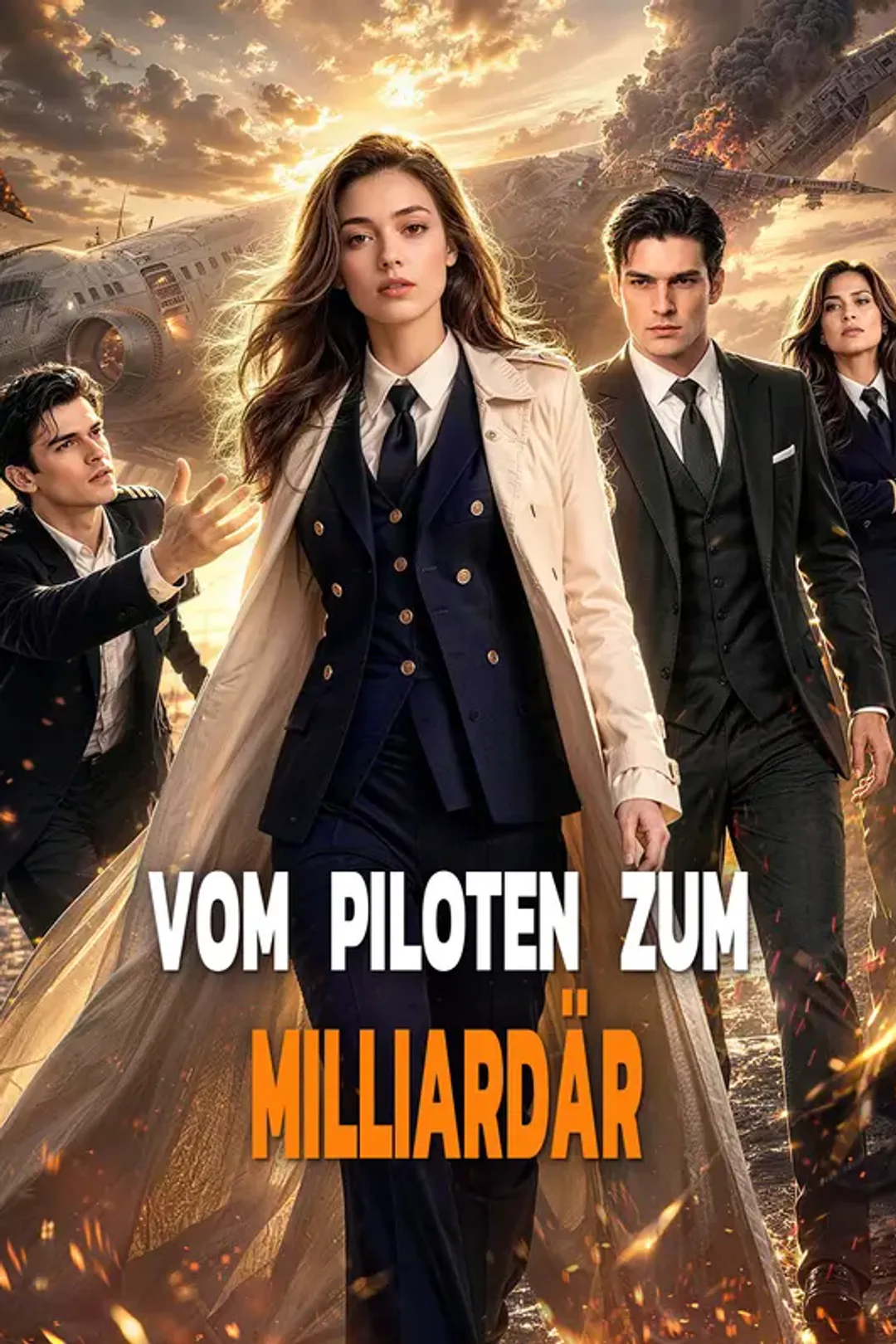 Poster von Vom Piloten zum Milliardär