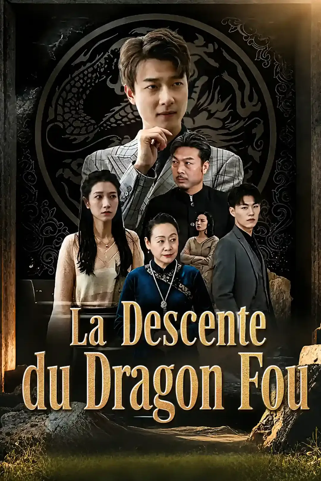 Affiche de Le dragon enragé descend de la montagne