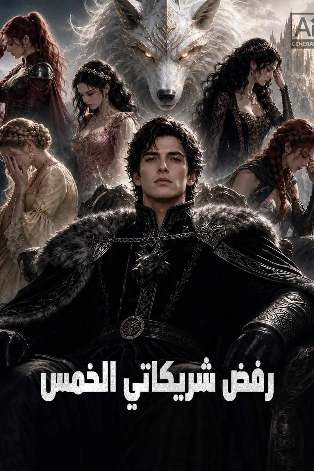 ملصق مسلسل «رفض شريكاتي الخمس»