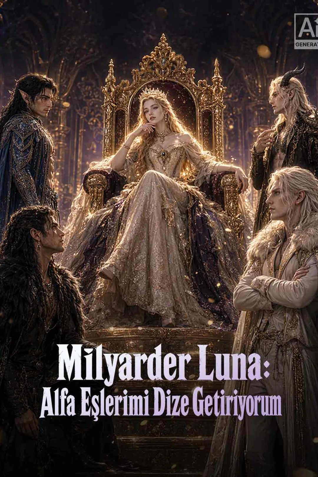 Milyarder Luna: Alfa Eşlerimi Dize Getiriyorum afişi