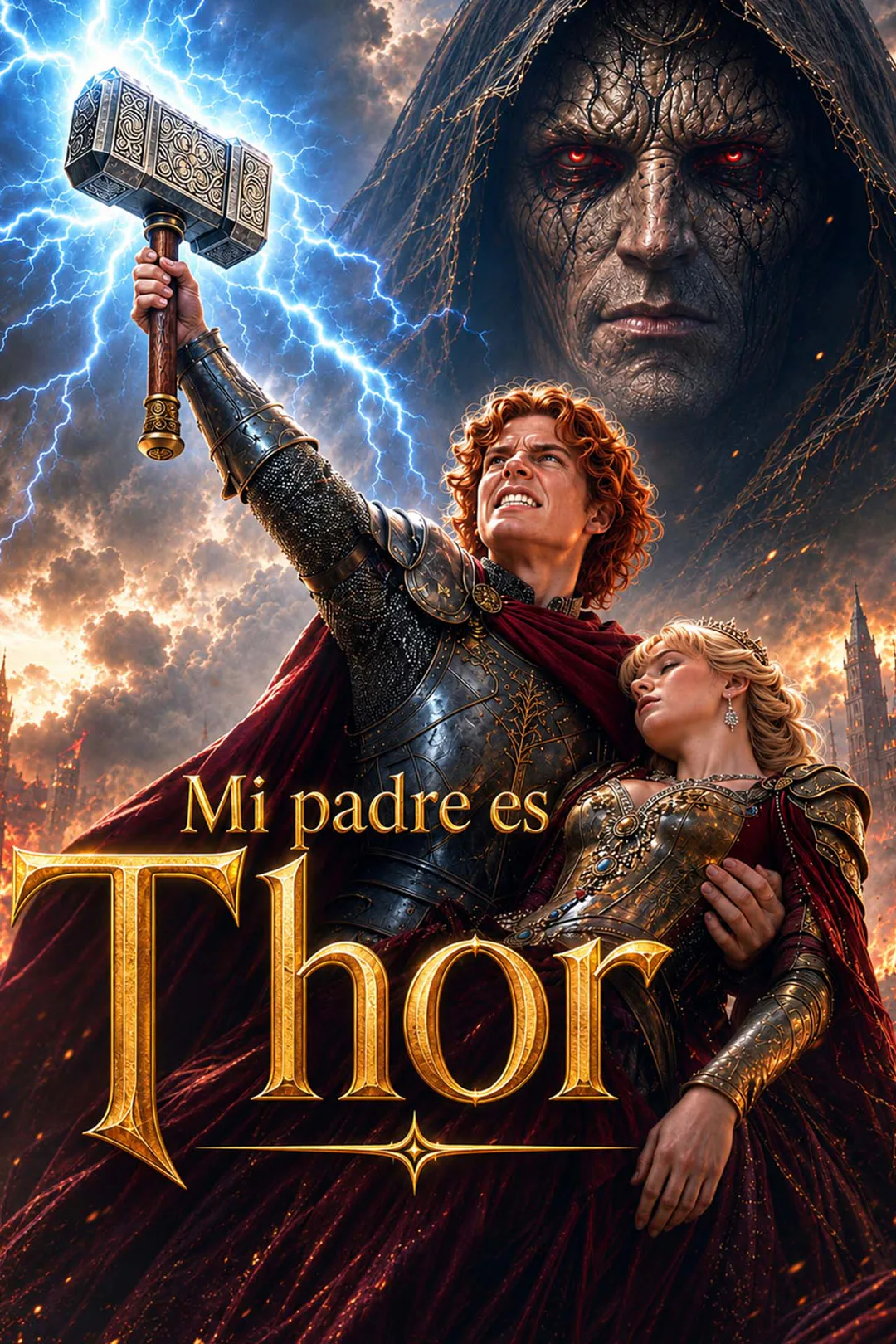 Póster de Mi padre es Thor