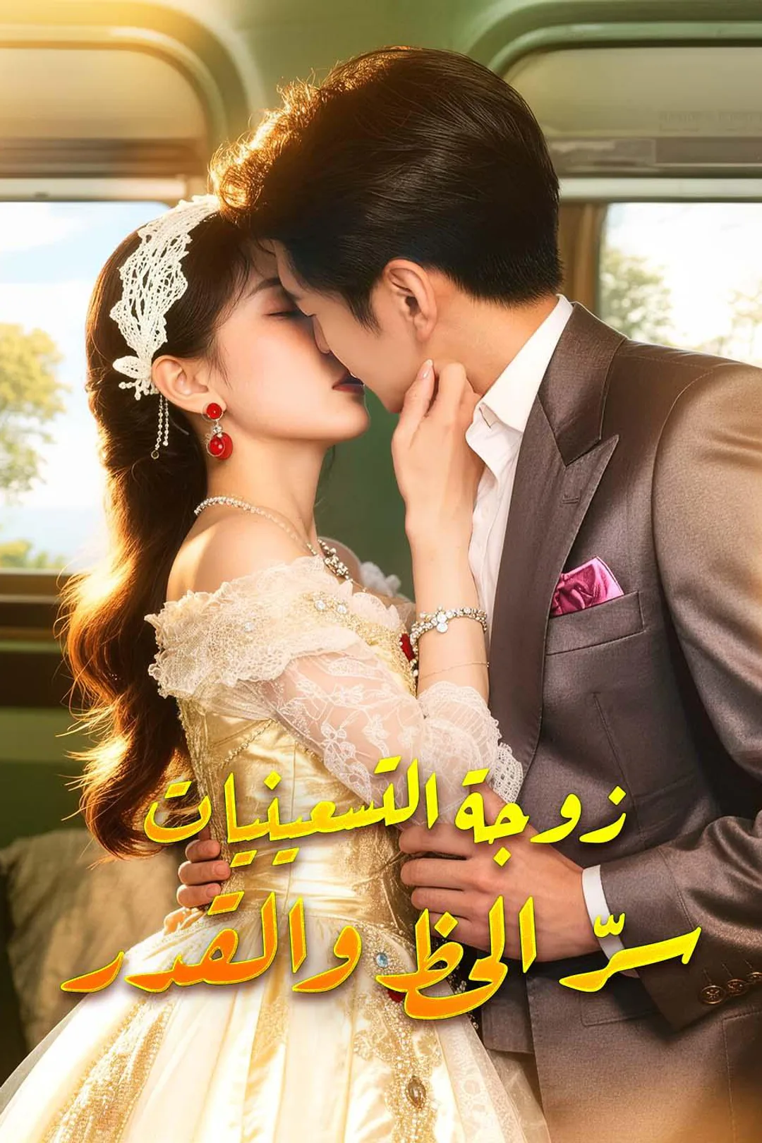 ملصق مسلسل «زوجة التسعينيات سرّ الحظ والقدر»