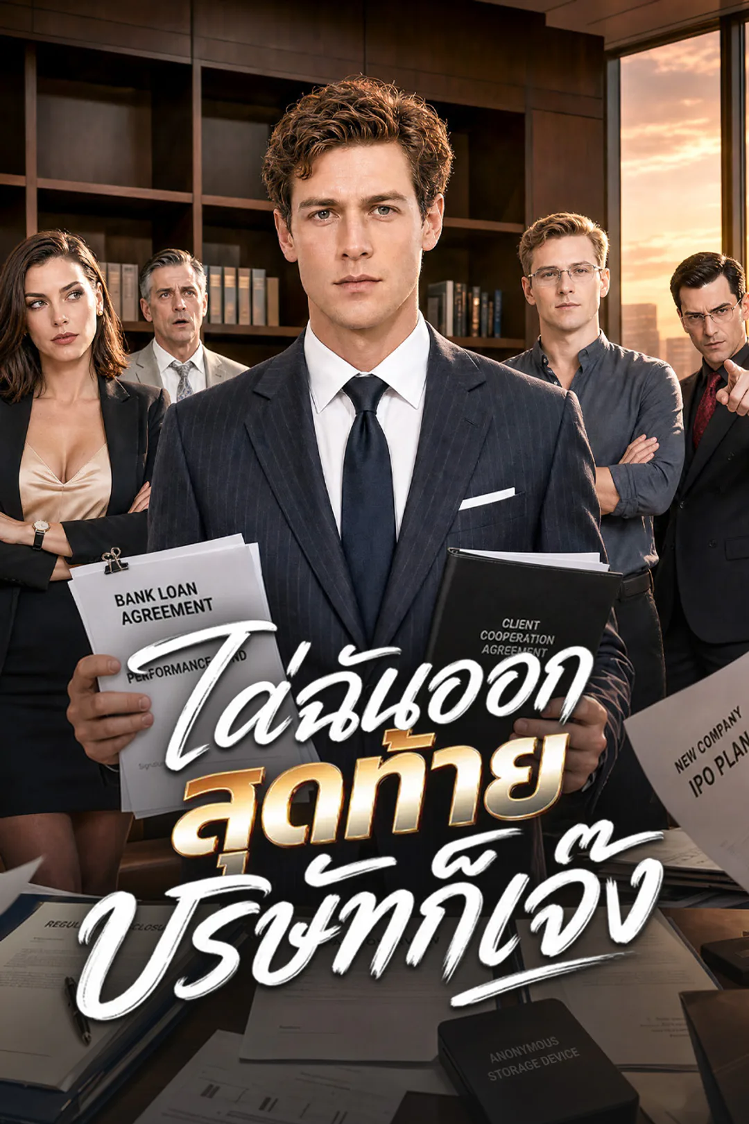 โปสเตอร์ ไล่ฉันออก สุดท้ายบริษัทก็เจ๊ง（ฉบับพากย์ ）