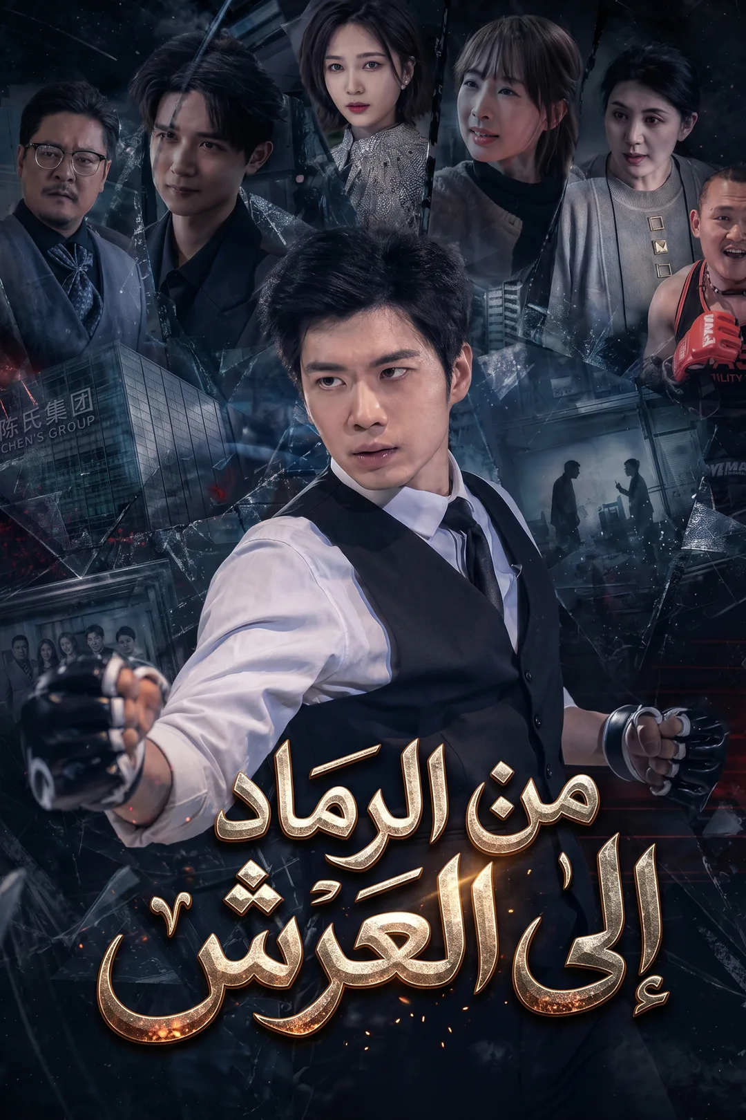 ملصق مسلسل «من الرماد إلى العرش»